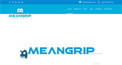 Desktop Screenshot of meangrip.com